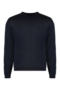 Wool crew-neck sweater